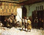 Arab or Arabic people and life. Orientalism oil paintings  281 unknow artist